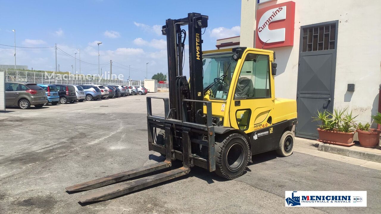 Купить дизельный погрузчик Hyster H 6.0 FT | Machineryline AM Дизельный погрузчик Hyster H 6.0 FT - Machineryline