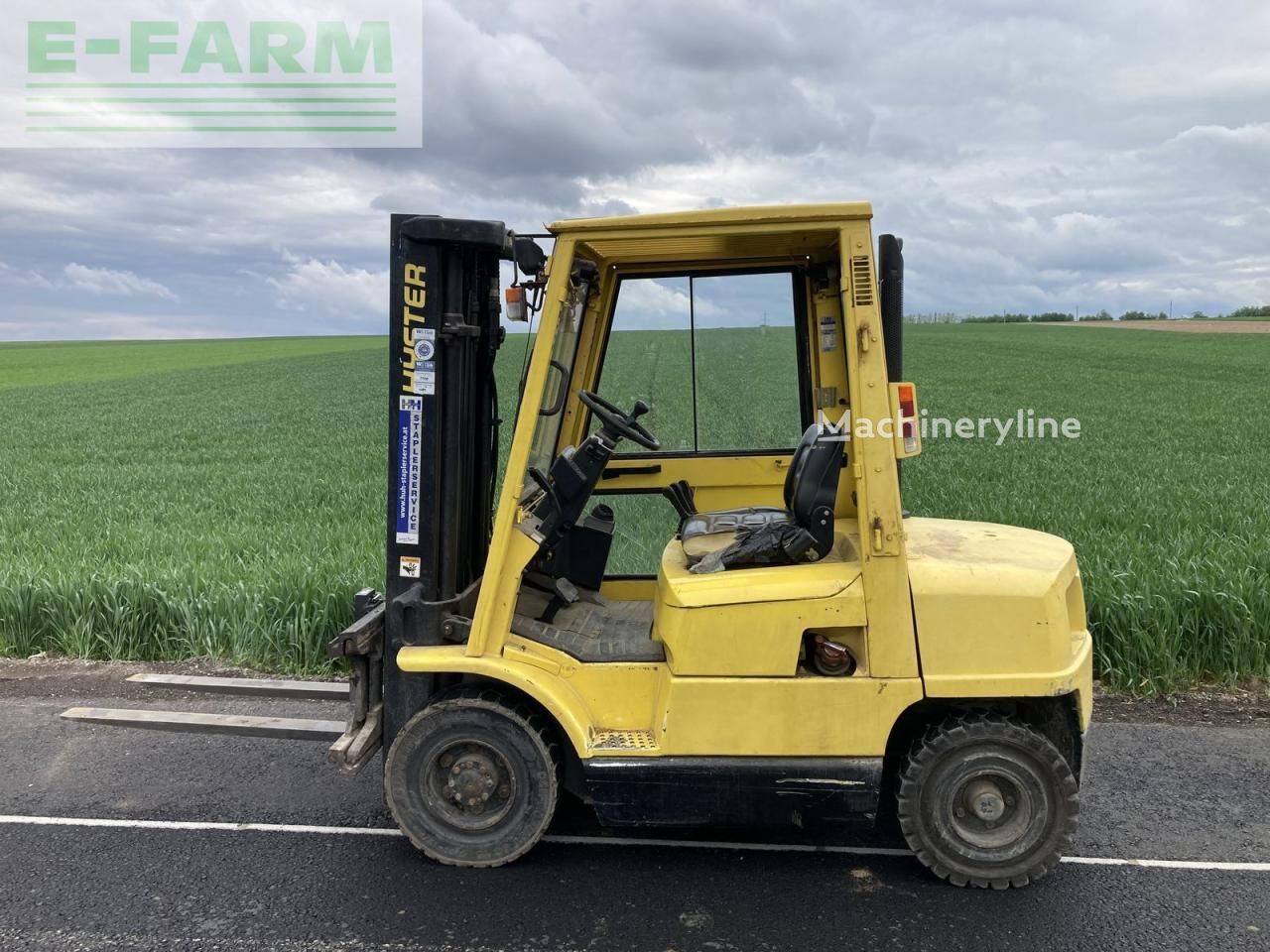 Hyster h2.50xm diesel forklift - Machineryline