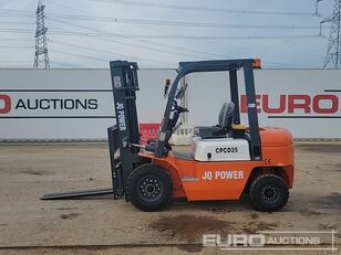 empilhador diesel JQ Power CPCD25 novo