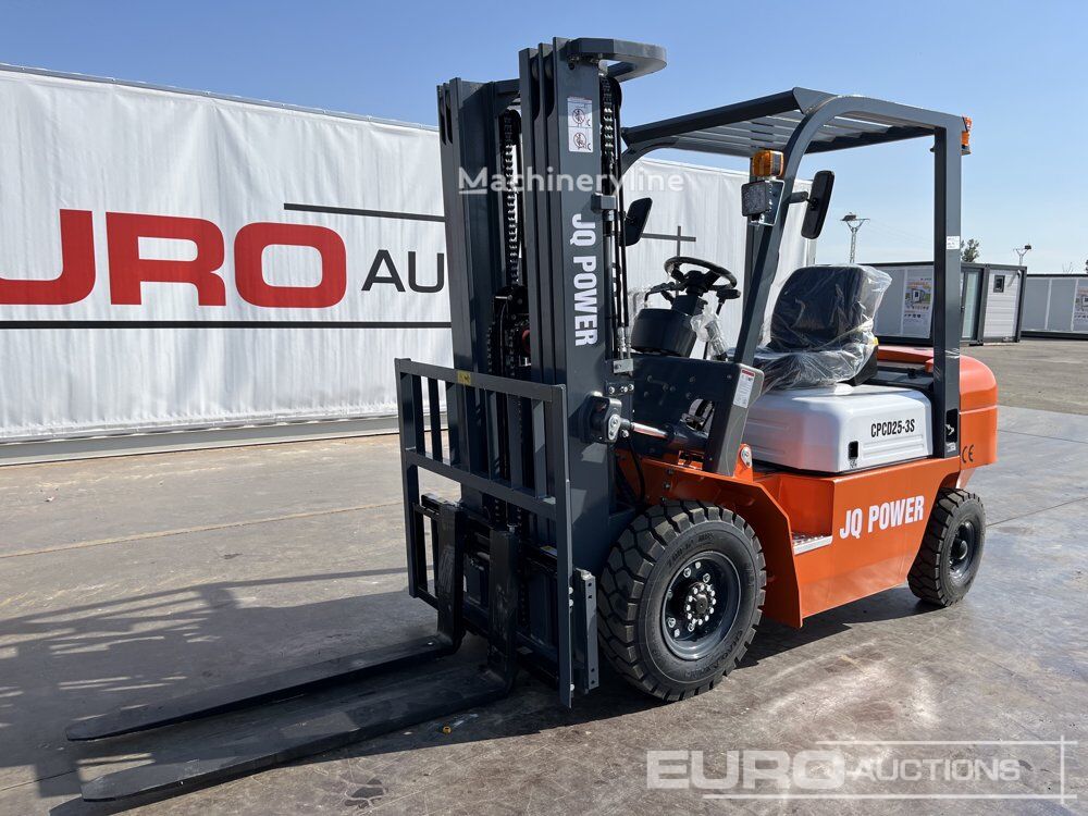 New JQ Power CPCD25-3S diesel forklift - Machineryline