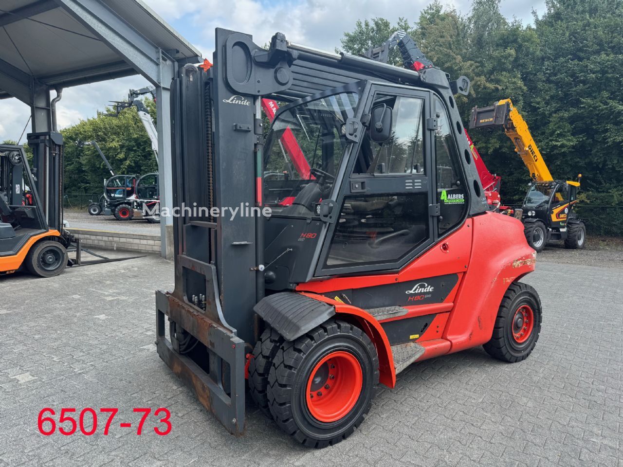 Linde H 80 D 03 / 900 carretilla diésel - Machineryline
