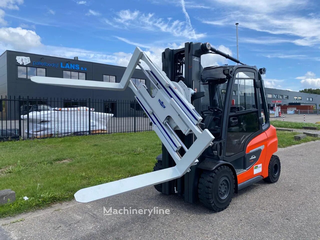 Linde H35D-01 Cascade rotating fork clamp Diesel-Gabelstapler - Machineryline