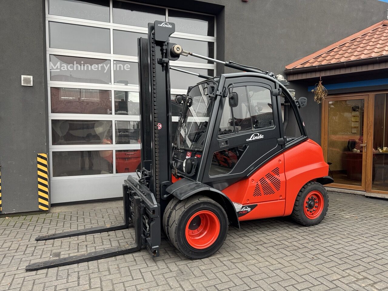 Chariot élévateur diesel Linde H50D-02/600 (607) - Machineryline