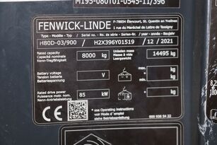 дизельный погрузчик Linde H80D-03/900