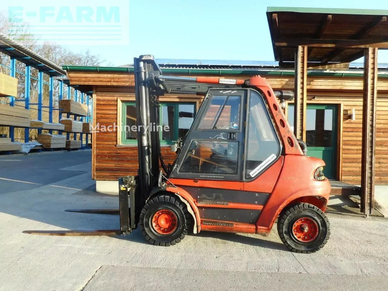 بيع رافعة شوكية ديزل Linde h50d-02 ( 6 zyl. deutz motor ) ss + zv + kabine | Machineryline DZ رافعة شوكية ديزل Linde h50d-02 ( 6 zyl. deutz motor ) ss + zv + kabine - Machineryline