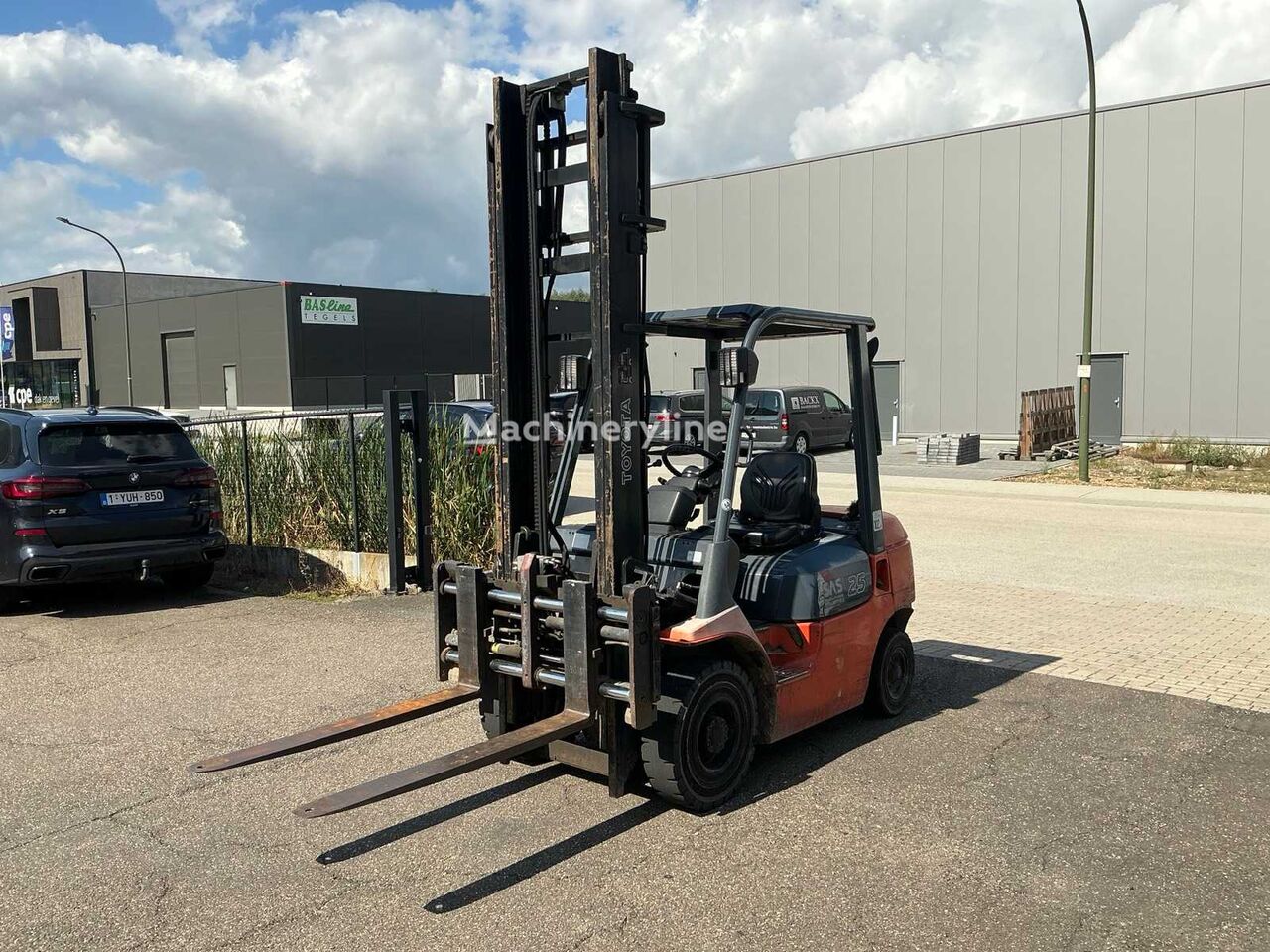 경유 지게차 Toyota 02-7FDF25 A450 - Machineryline
