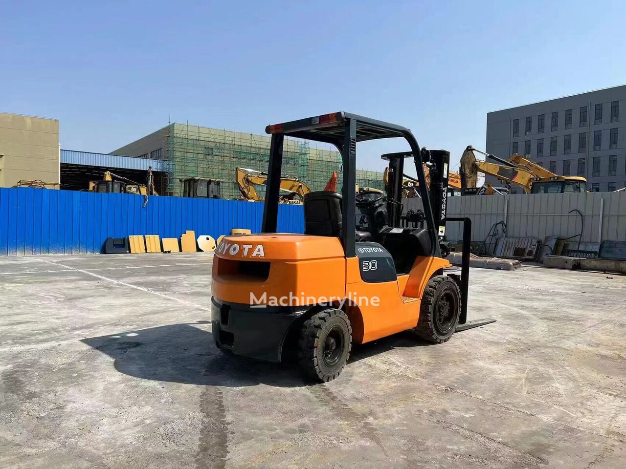 بيع رافعة شوكية ديزل Toyota 62-7FDN30 | Machineryline SD رافعة شوكية ديزل Toyota 62-7FDN30 - Machineryline