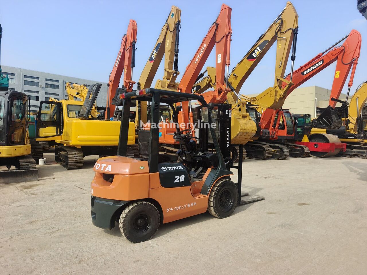 Toyota 7fd20 diesel forklift - Machineryline
