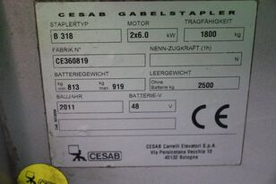 Купити електронавантажувач Cesab B318 - Зображення 17 | Machineryline UA Електронавантажувач Cesab B318 | Зображення 17 - Machineryline