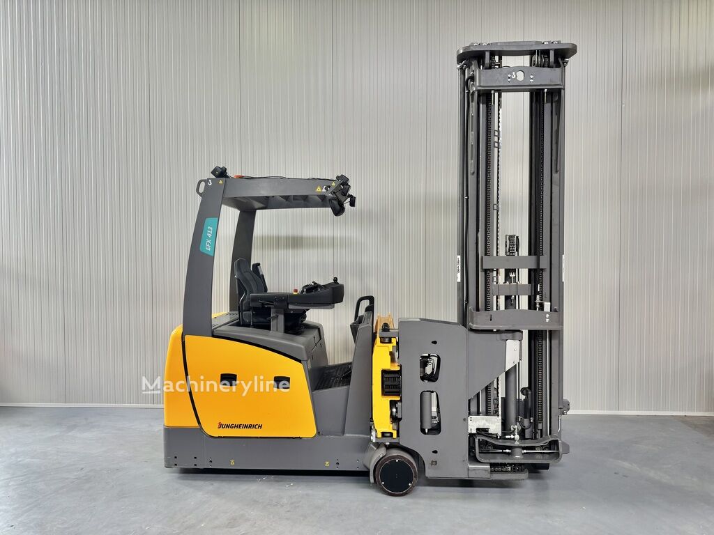 Jungheinrich EFX 413 X + i = Wire Guidance !! Triplex FFL !! electric forklift for sale | Machineryline TZ Jungheinrich EFX 413 X + i = Wire Guidance !! Triplex FFL !! electric forklift - Machineryline