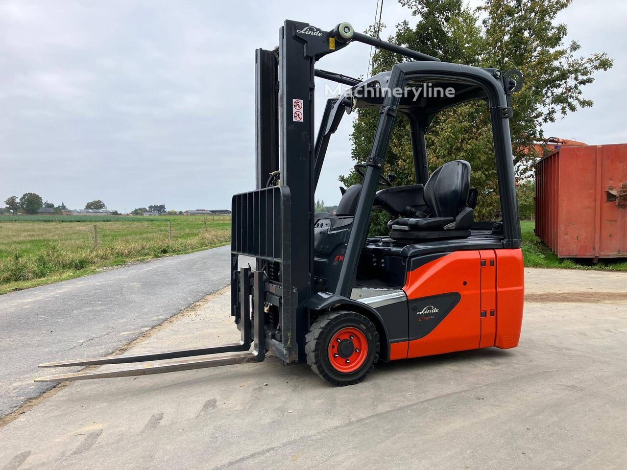 Stivuitor electric Linde E14-02 - Machineryline