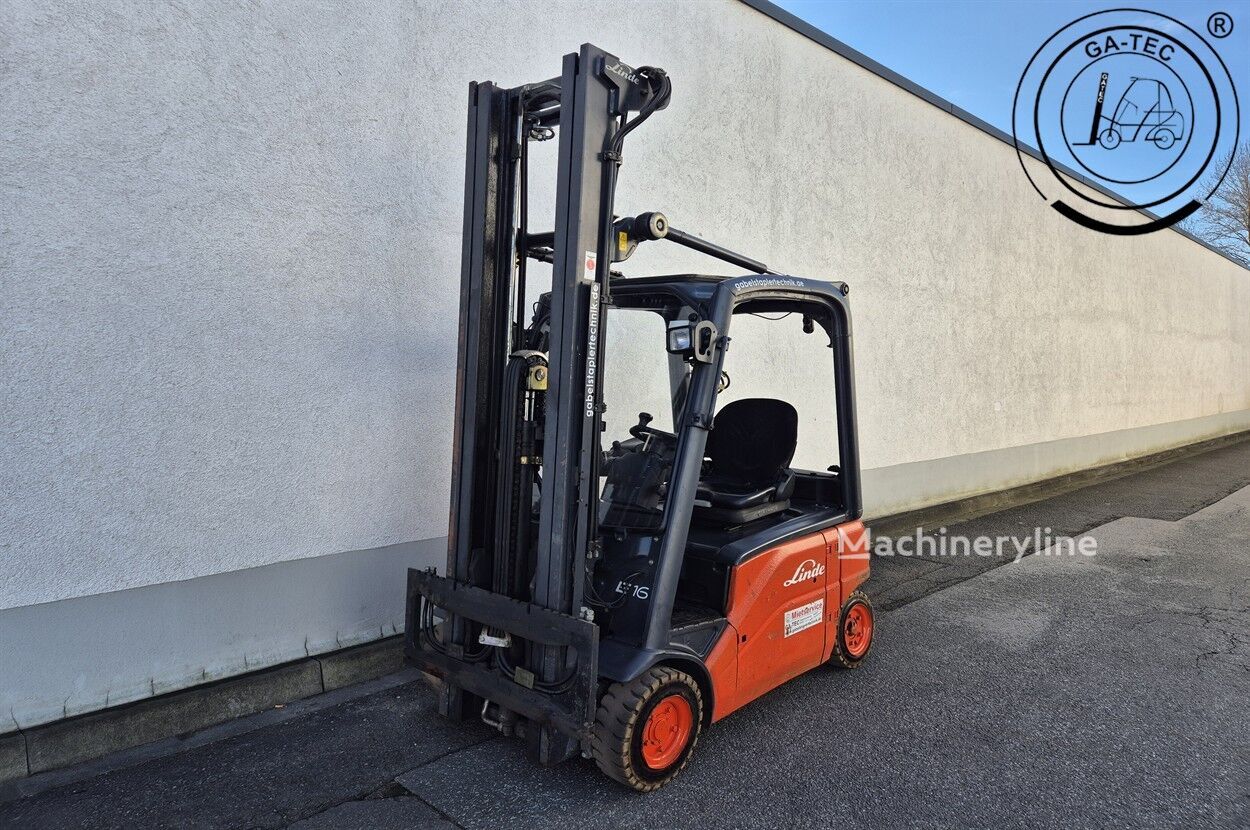 Elektrický vysokozdvižný vozík Linde E16P na predaj | Machineryline SK Elektrický vysokozdvižný vozík Linde E16P - Machineryline