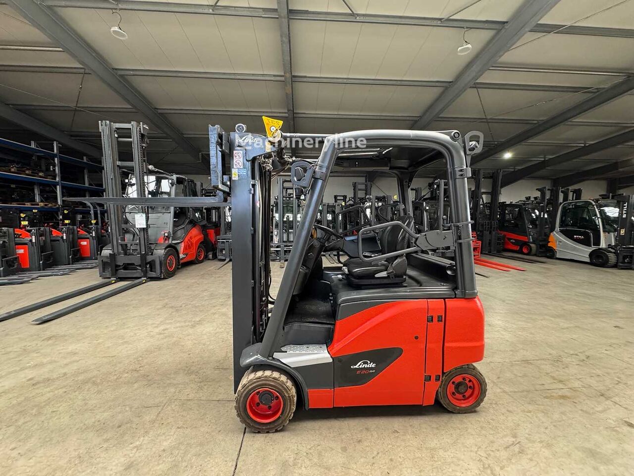 Ηλεκτρικό περονοφόρο Linde E20PH - Machineryline