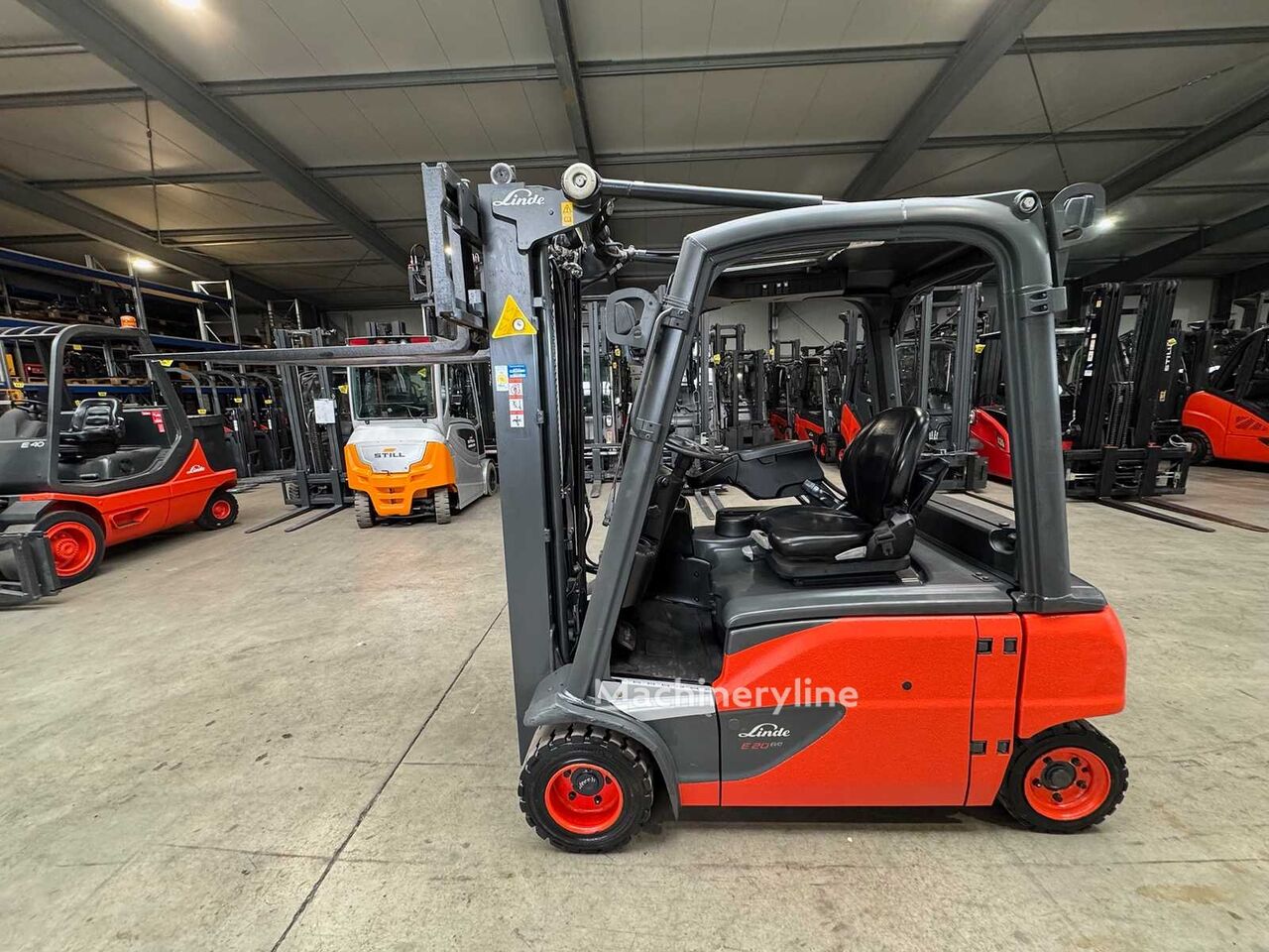 Chariot élévateur électrique Linde E20PL - Machineryline