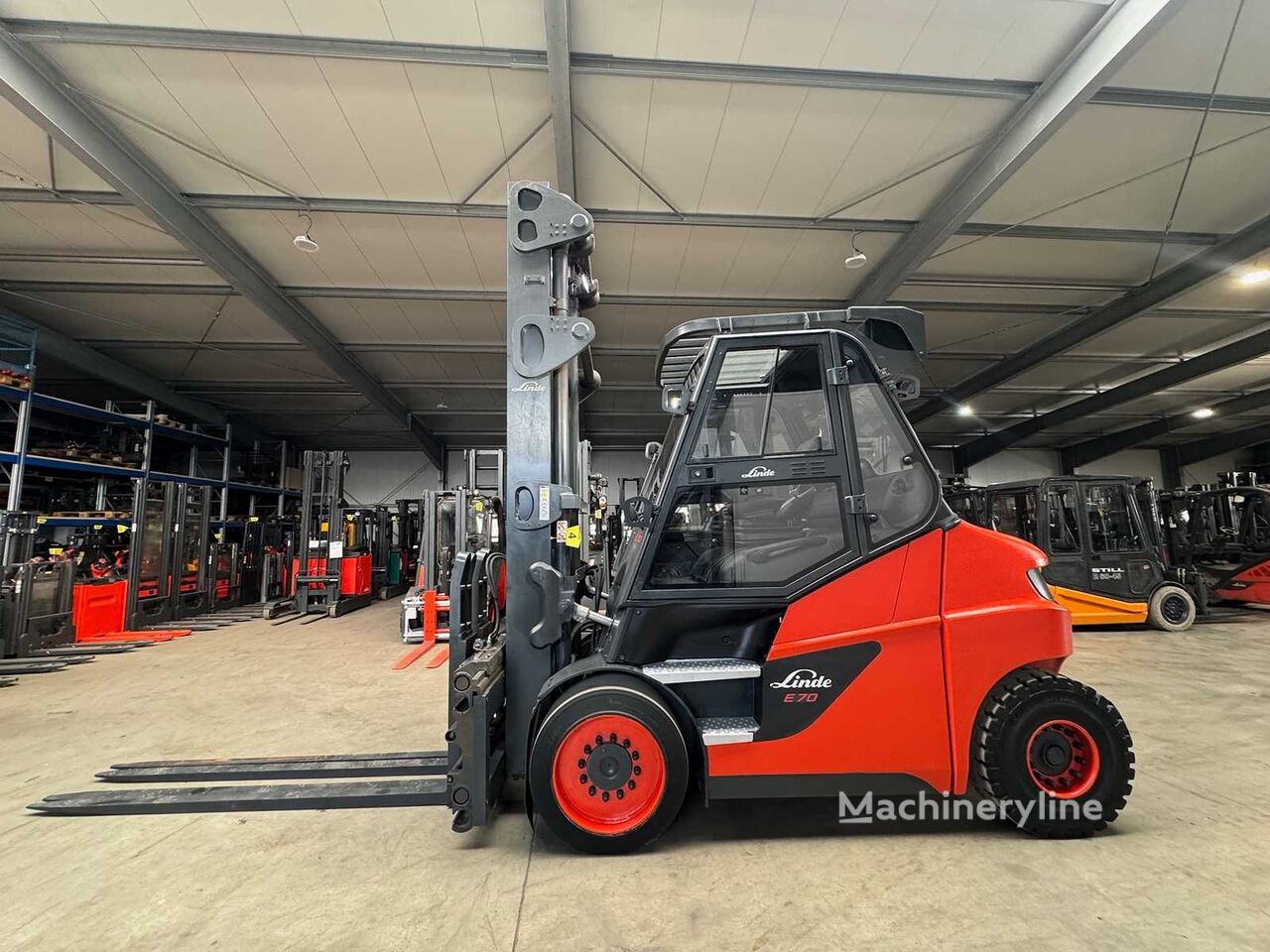 Linde E70 carretilla eléctrica - Machineryline