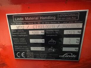 Prodaja Linde MT12 električnog paletara - Slika 9 | Machineryline HR Linde MT12 električni paletar | Slika 9 - Machineryline