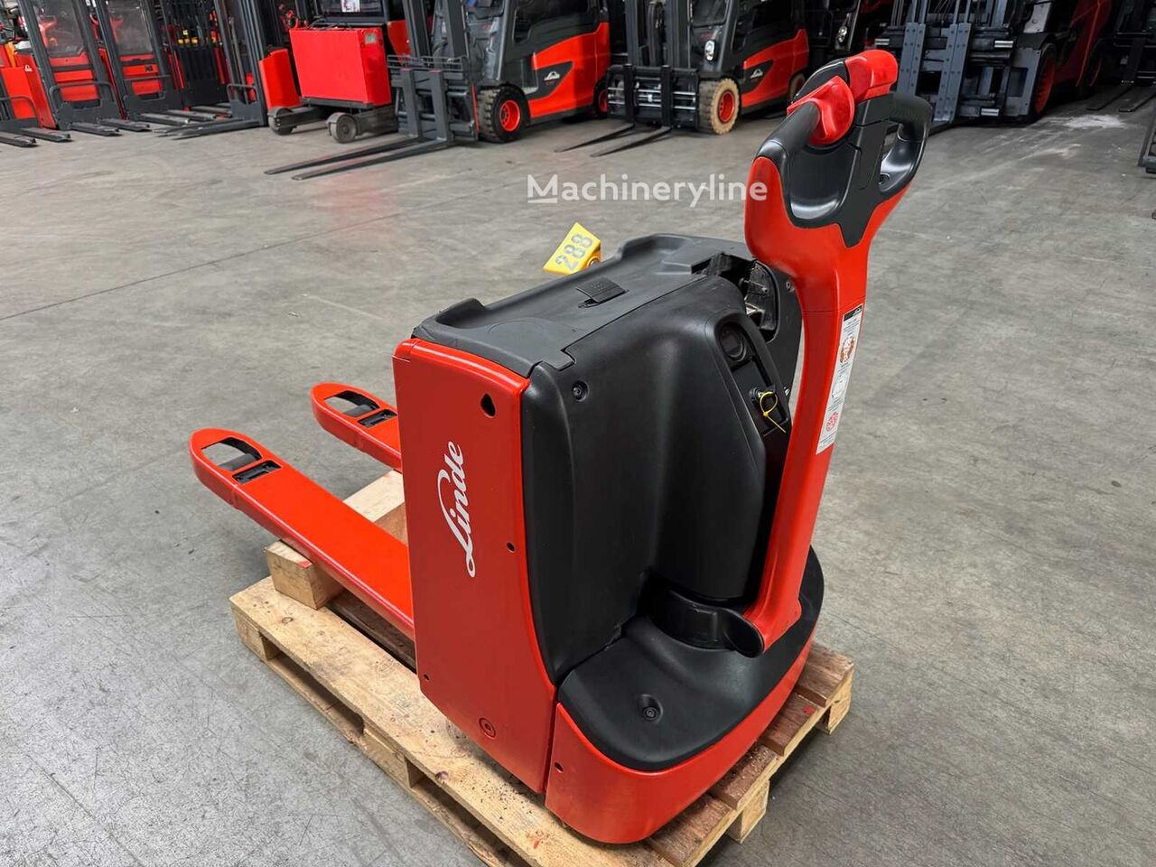 Электротележка Linde T16 - Machineryline