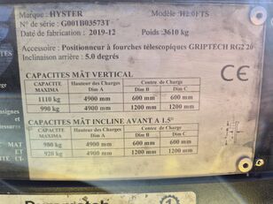 Hyster H 2.0 FTS gas forklift for sale - Image 11 | Machineryline CA Hyster H 2.0 FTS gas forklift | Image 11 - Machineryline