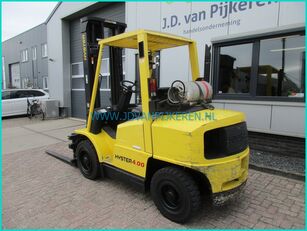 Hyster H4.00XMS-6 4500kg forkpositioner+sideshift+5392hours gas forklift