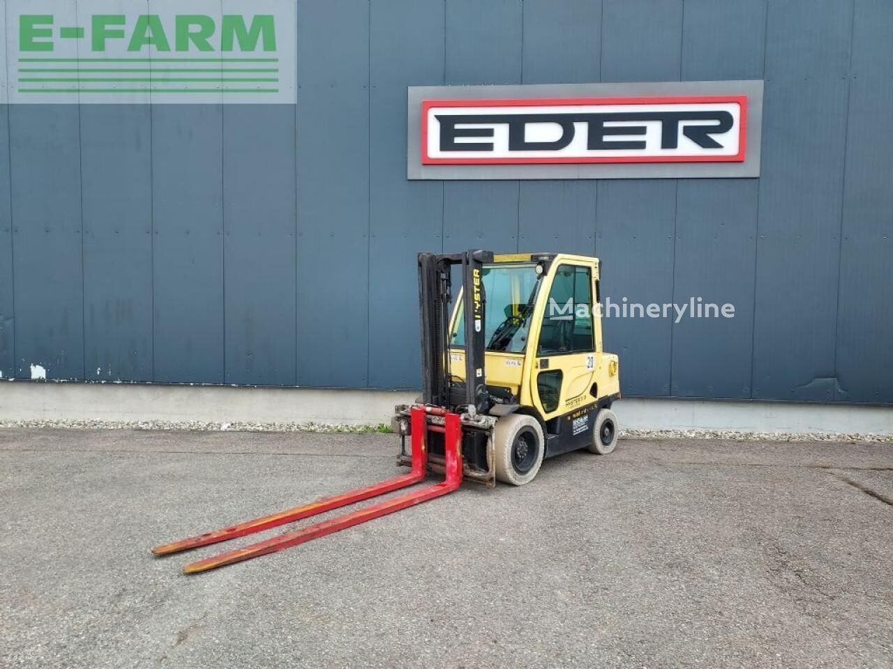 Hyster h 3.0ft gas forklift - Machineryline