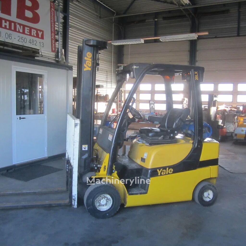 Chariot élévateur à gaz Yale Heftruck GLP20LX, LPG, duplo, side shift - Machineryline
