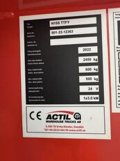 ACTIL / ABEKO * N 15 S - TTFY - DEMO !! DOUBLE steering !! 3 in preparador de pedidos