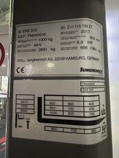 комплектовщик заказов Jungheinrich EKS 312 - Wire Guidance !! PSA !!