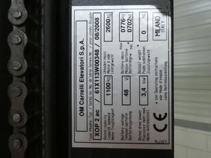 preparador de encomendas Linde OM XOP 2 ac