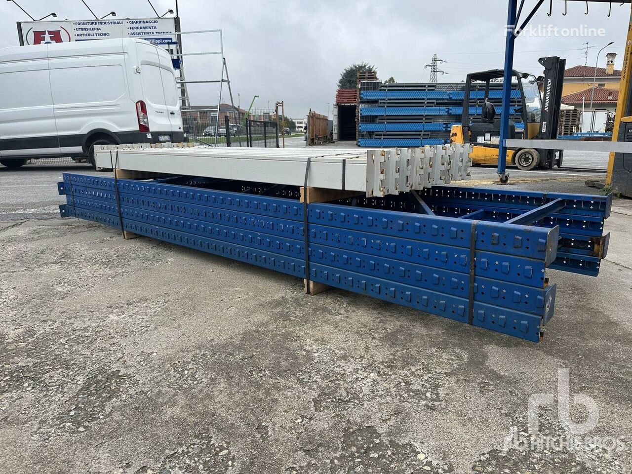 паллетный стеллаж Blue White Pallet Carrier Scaff