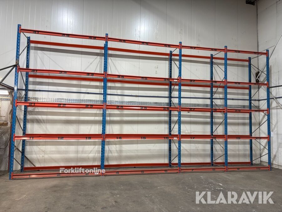 EAB Pallställ EAB 5 gavlar 40 balkar pallet rack