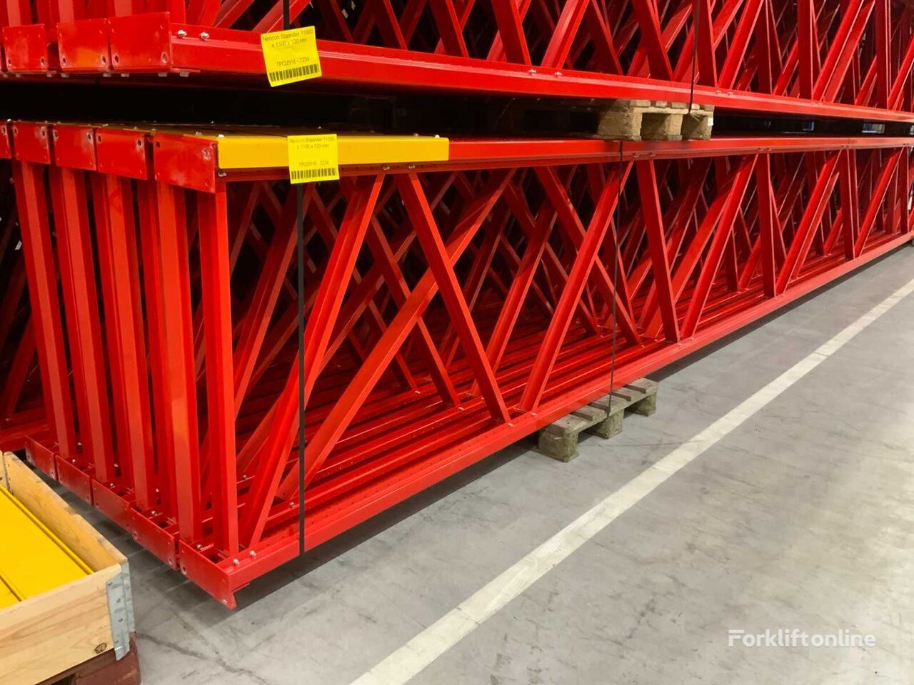 Nedcon Palletstelling staander 11500 x 1100 x 120 mm (7x) pallet rack