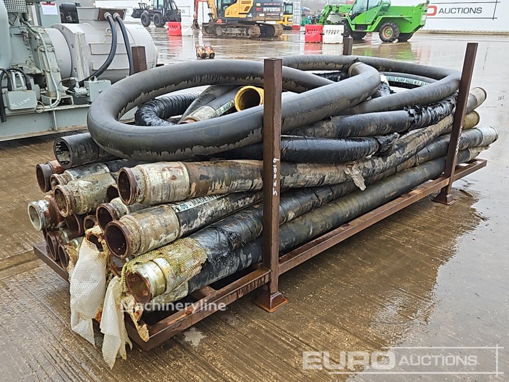 Stillage Containing Various Concrete Pipes of Different Lengths estantería para paléts - Machineryline