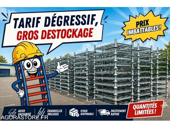 Matériel professionnel reconditionné Manurack renforcé à fond aj pallet rack - Machineryline