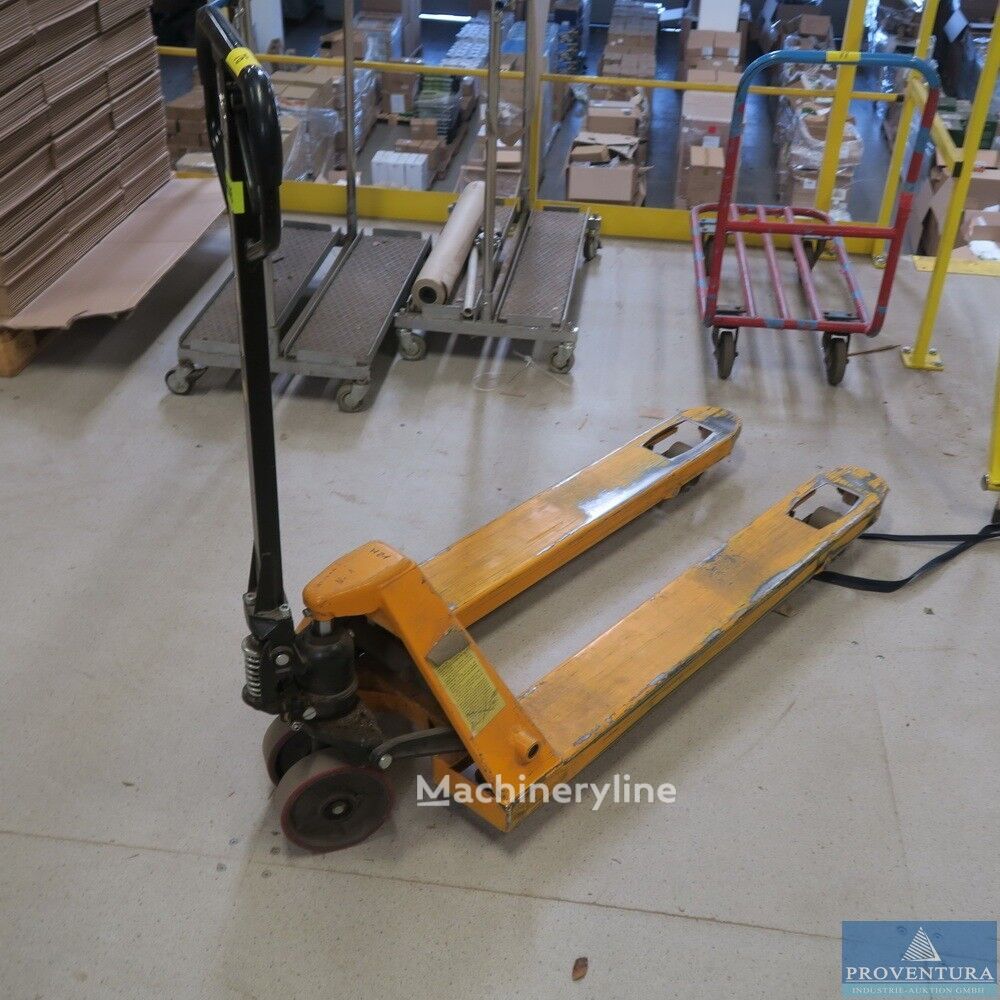 رافعة يدوية بمنصة نقالة Gabelhubwagen Tragkraft 2.500 kg Bj. 2012 - Machineryline