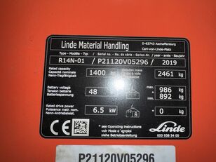 Купить ричтрак Linde R 14 N 01 ( 1120 ) * Triplex FFL !! - Изображение 4 | Machineryline TM Ричтрак Linde R 14 N 01 ( 1120 ) * Triplex FFL !! | Изображение 4 - Machineryline