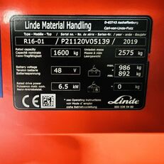 Venta de Linde R16 (1120) carretilla retráctil - Imagen 8 | Machineryline ES Linde R16 (1120) carretilla retráctil | Imagen 8 - Machineryline