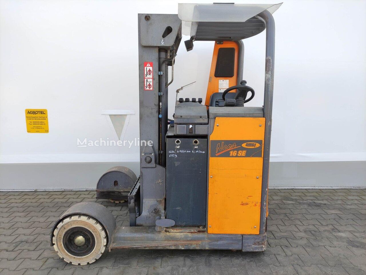 OMG NEOS 16 SE reach truck for sale | Machineryline GB OMG NEOS 16 SE reach truck - Machineryline