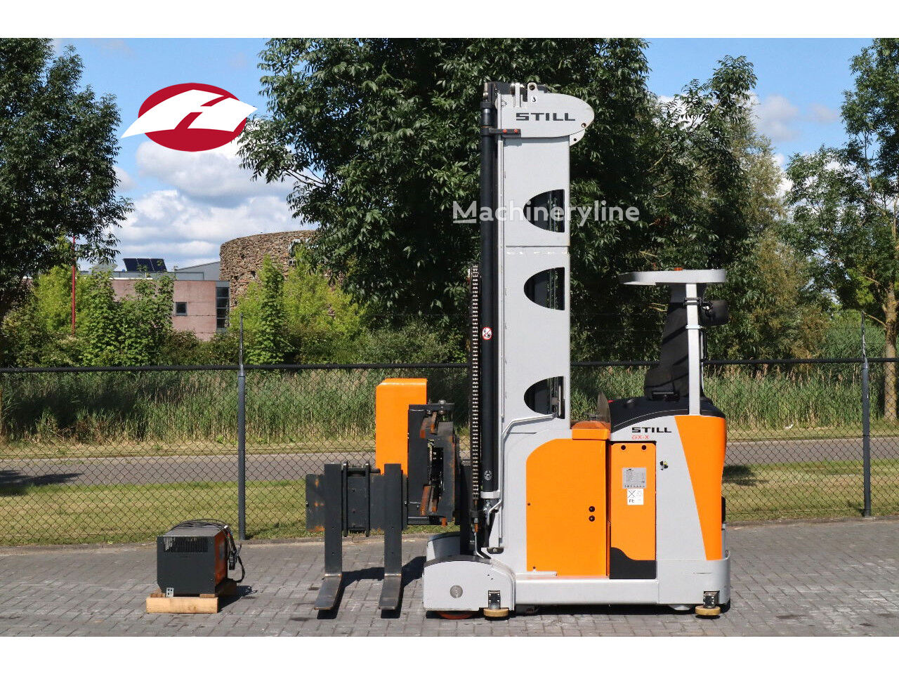 Chariot rétractable Still GX-X | REACHTRUCK | ROTATING FORKS | 4.5 METER | TRIPLEX - Machineryline