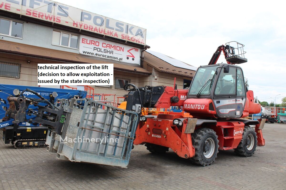 Manitou MRT 1840 Easy manipulador telescópico rotativo - Machineryline