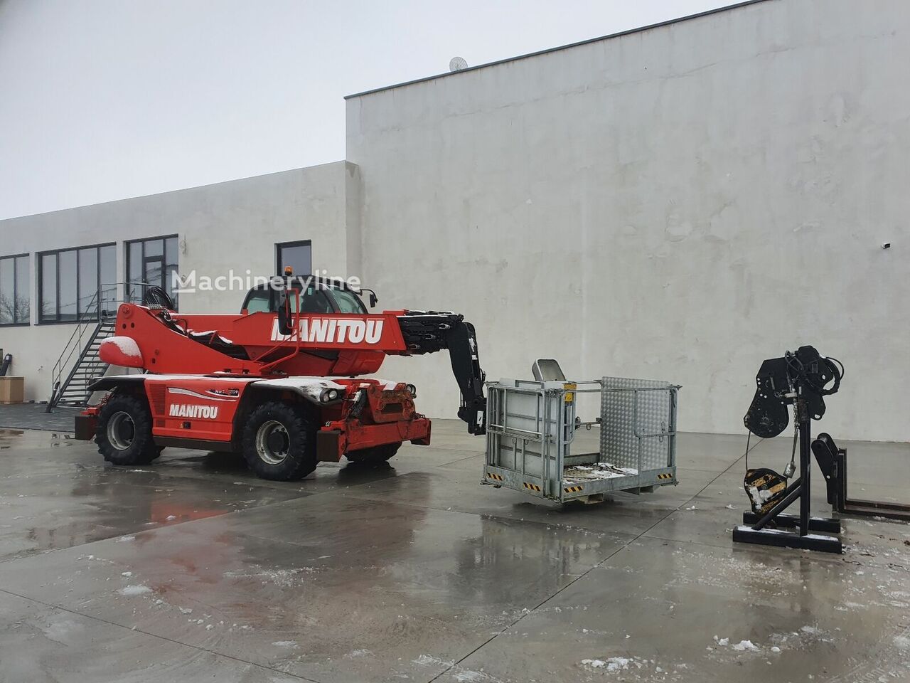 Manitou MRT 2150+, M341 rotating telehandler - Machineryline