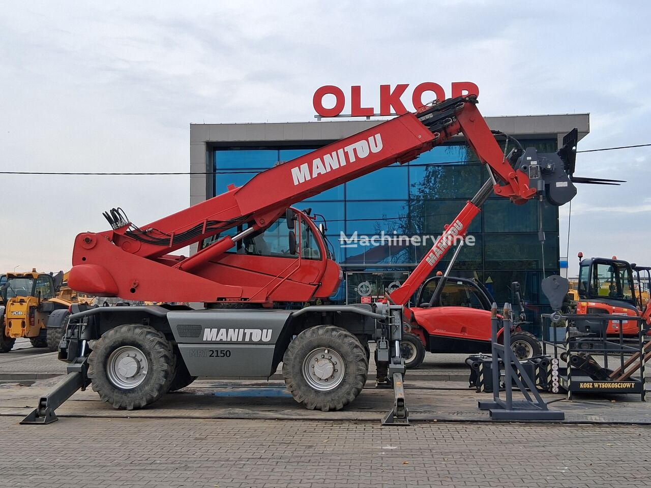 Manitou MRT 2150 Znak CE rotating telehandler - Machineryline