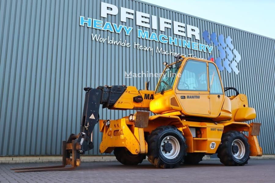 ماكينة المناولة البعيدة الدوارة Manitou MRT1840 EASY Diesel, 4x4x4 Drive, 18m Lifting Heig - Machineryline