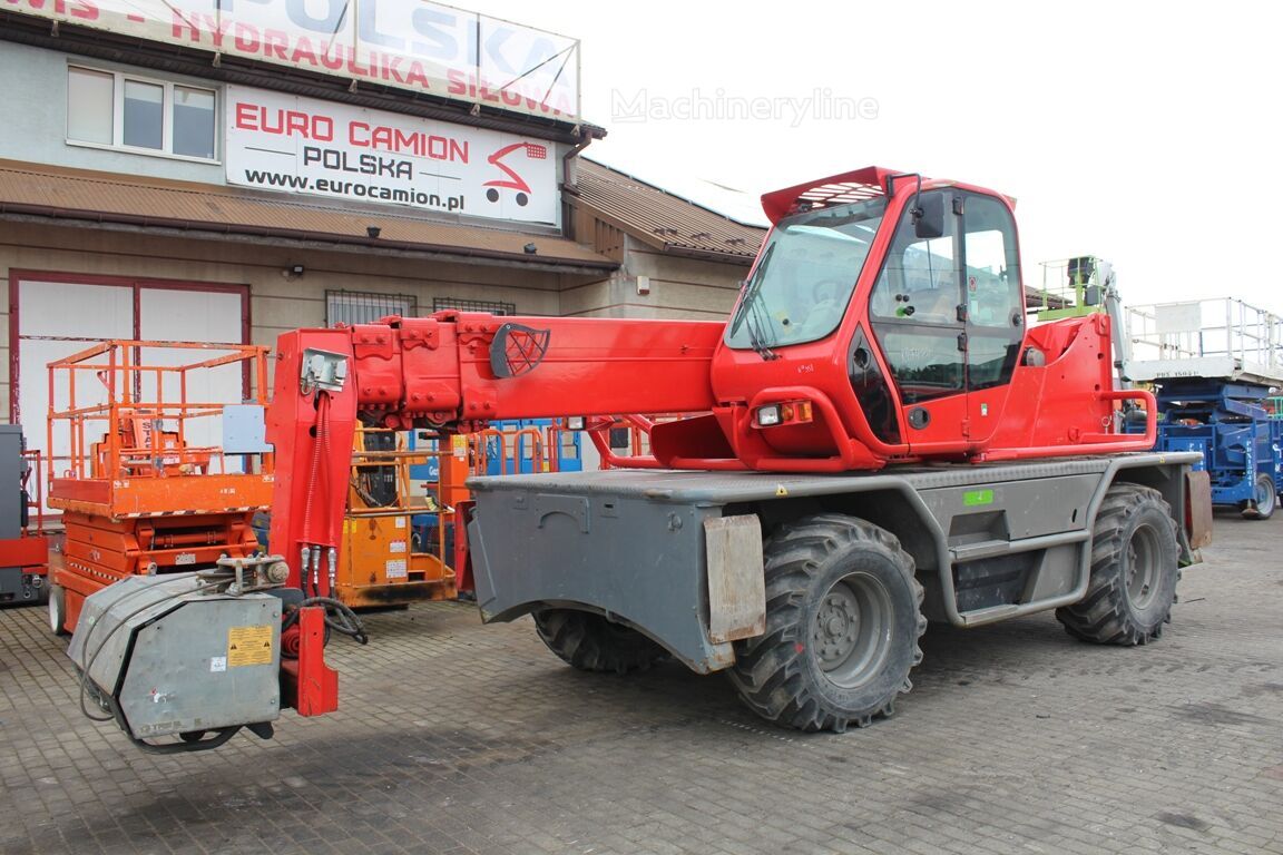 Chariot télescopique rotatif Merlo ROTO 45.21 - 21 m occasion !! winch !! basket !! manitou mrt 214 - Machineryline
