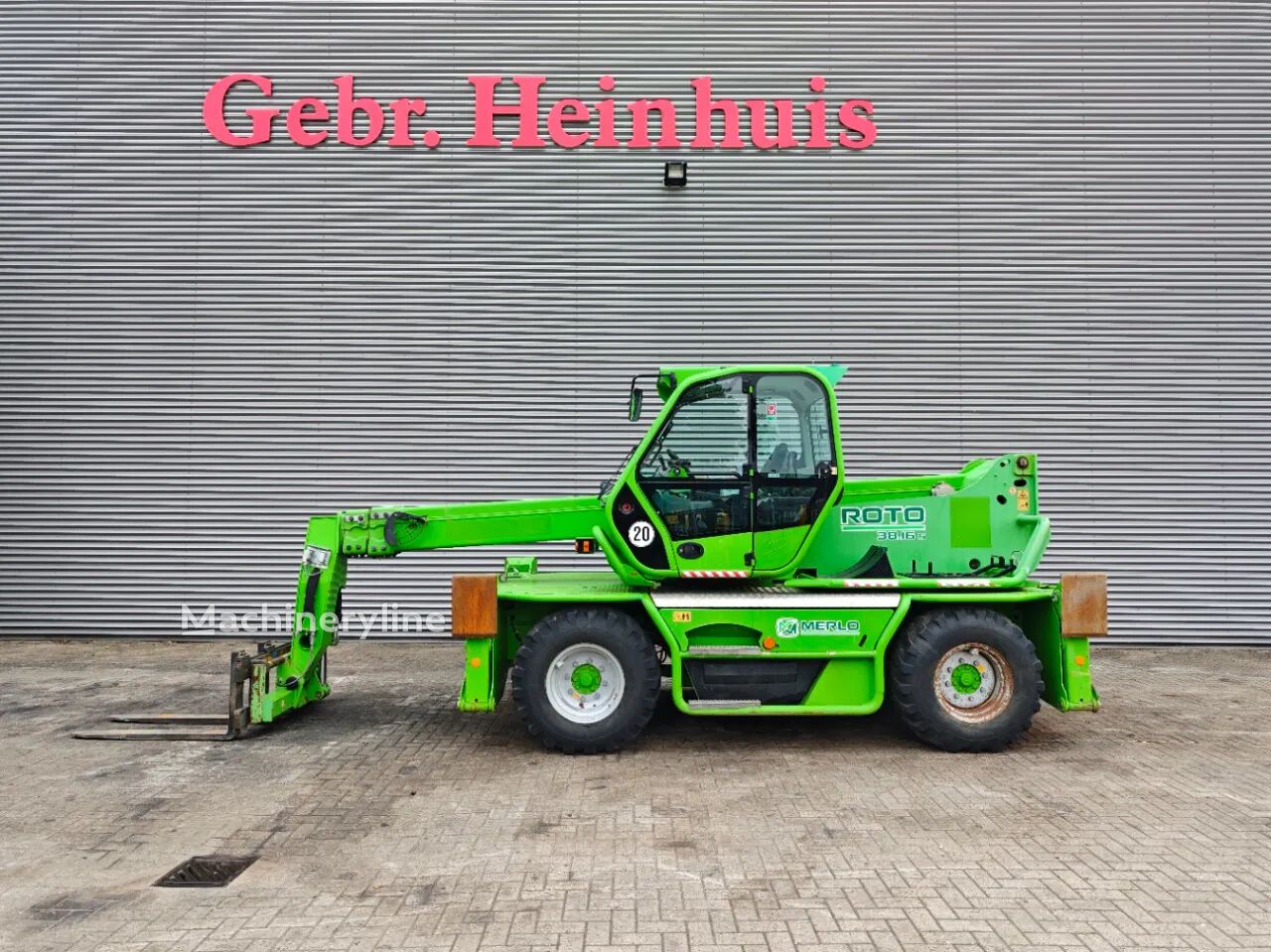Merlo Roto 38.16S manipulador telescópico rotativo - Machineryline