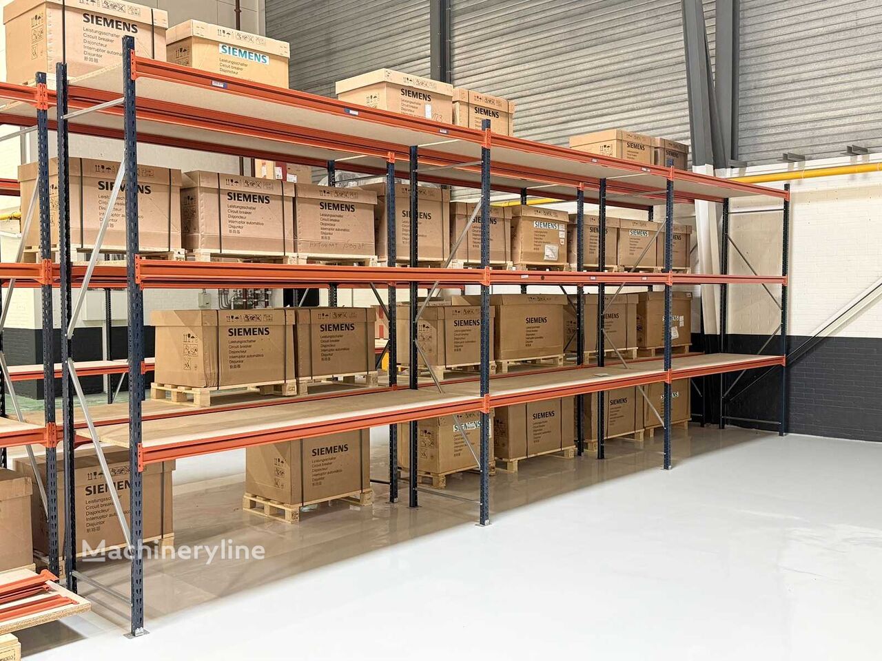 Rak penyimpanan Mecalux Legbordstelling grootvakstelling 8.3m lang - Machineryline
