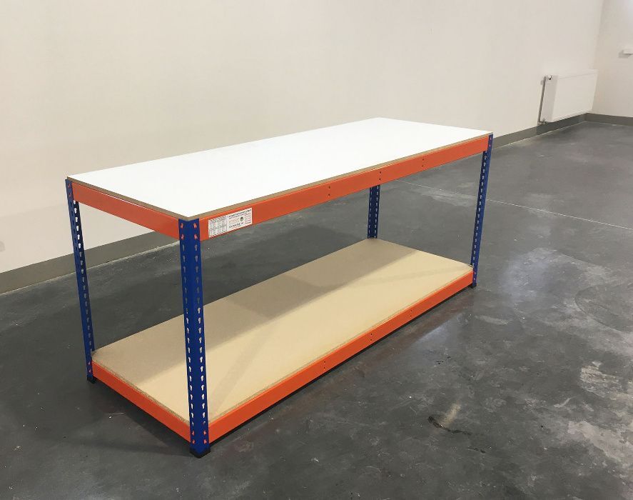 Regama PROFESJONALNE Stoły robocze warsztatowe  shelf rack