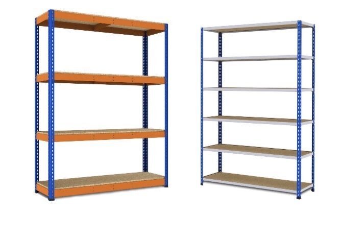 Regama Regały półkowe metalowe kątownik perforowany STABILNE TRWAŁE MOC shelf rack