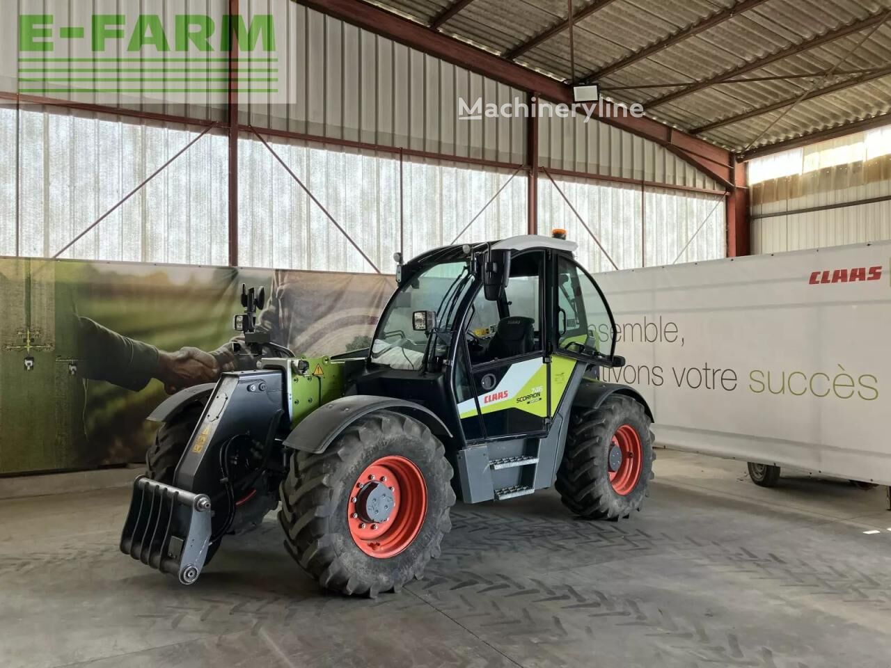 Claas scorpion 746 vp telehandler - Machineryline