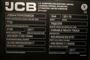 Купить телескопический погрузчик JCB 531-70 - Изображение 15 | Machineryline AZ Телескопический погрузчик JCB 531-70 | Изображение 15 - Machineryline