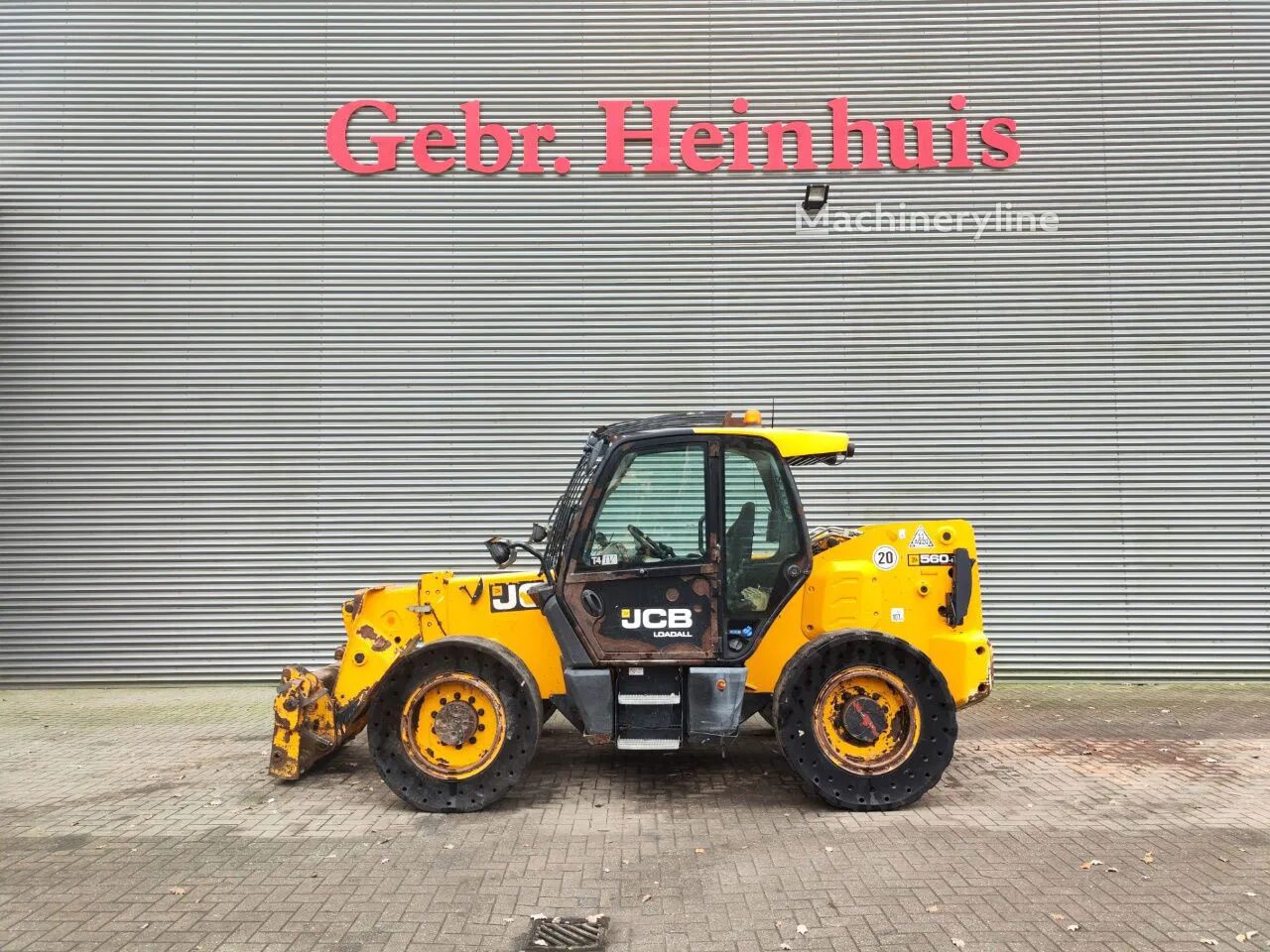 Chariot télescopique JCB 560-80 Wastemaster - Machineryline